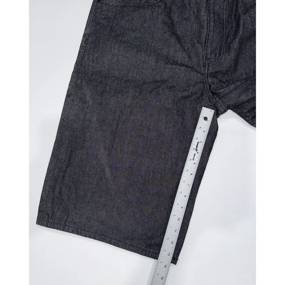 Ecko unltd Bermuda Black Jean shorts‎ SZ W38 Men’s